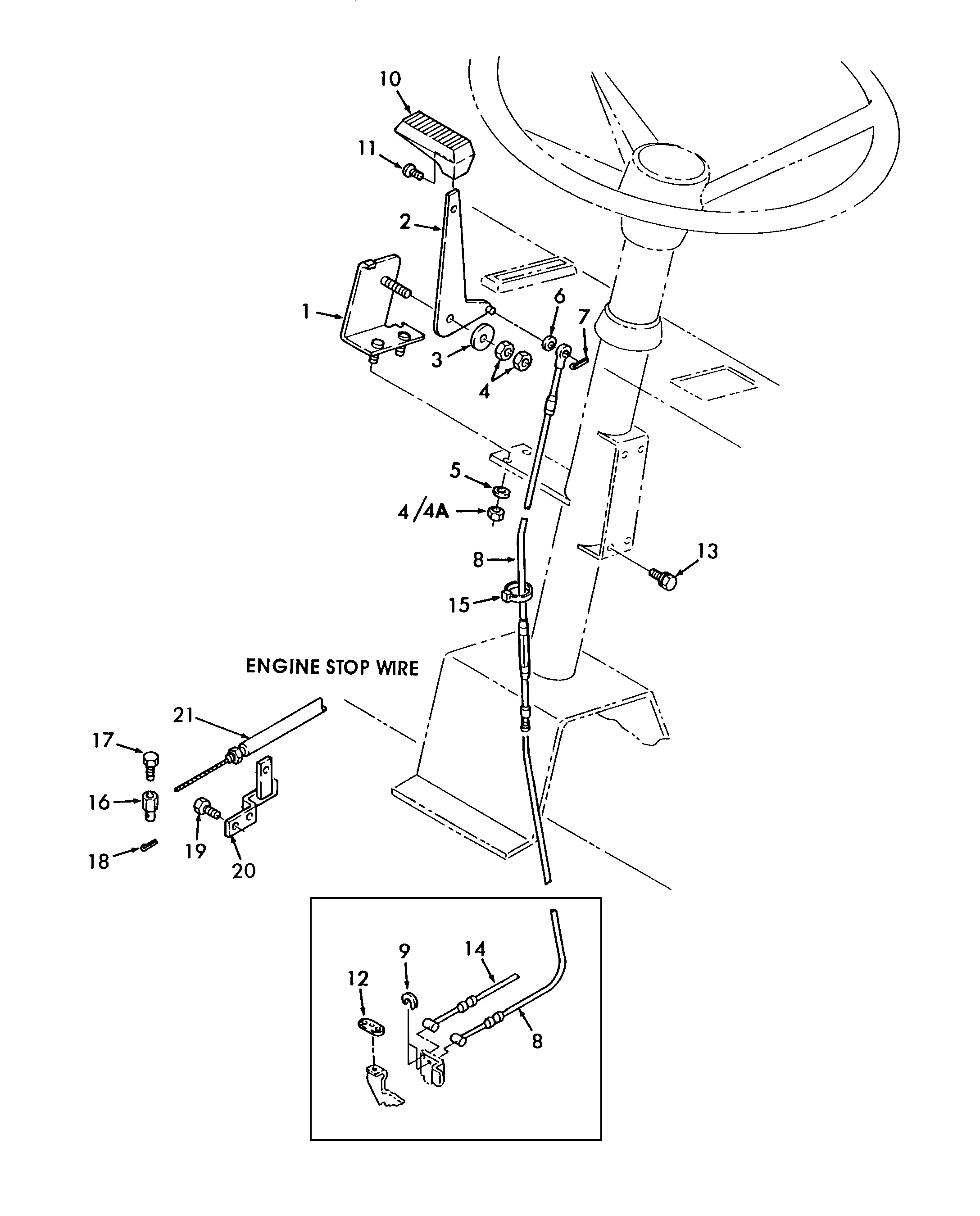 ford 1520 tractor parts diagram