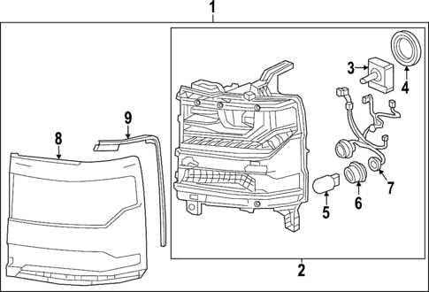 chevy silverado parts diagram