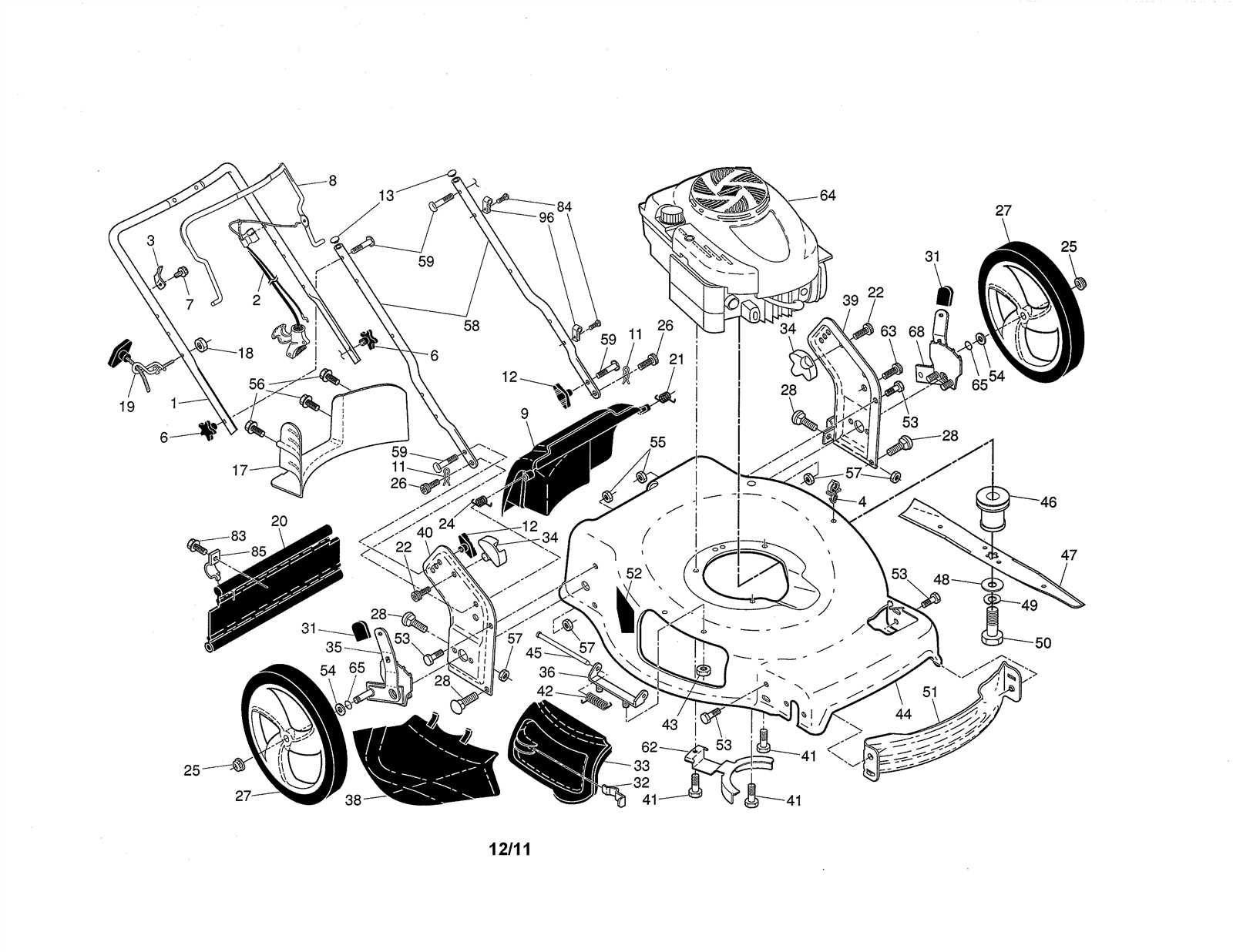 briggs and stratton 675 series 190cc parts diagram