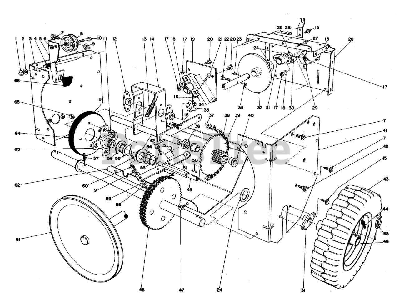 toro 724 snowblower parts diagram