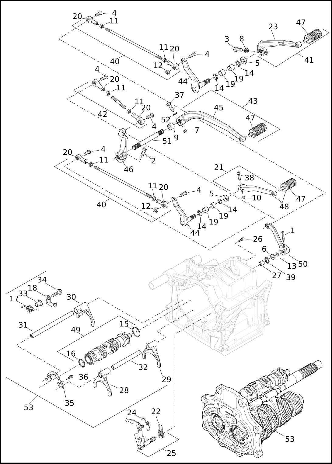 harley davidson parts diagram