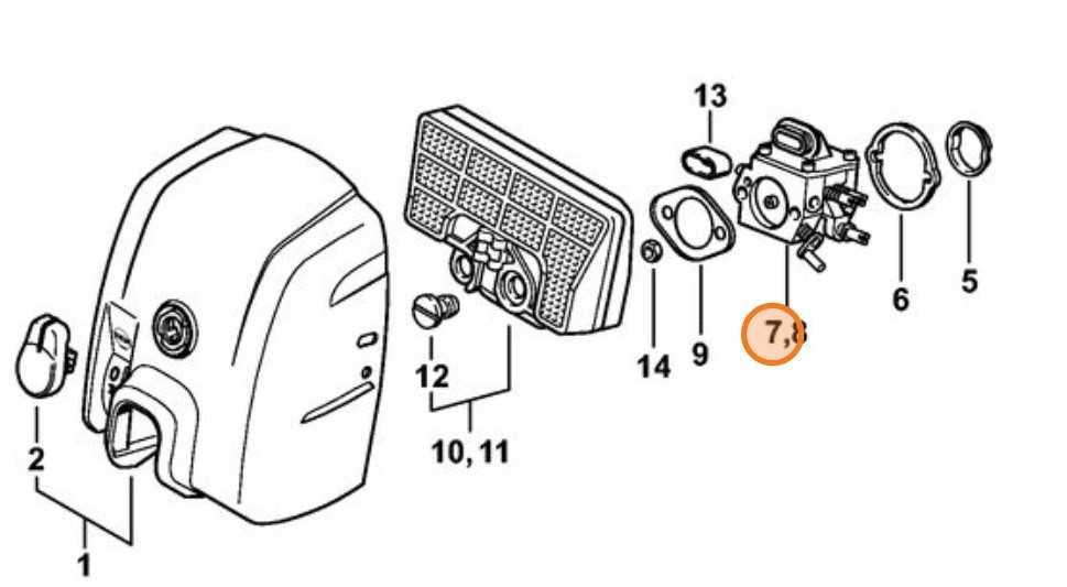 ms 290 stihl chainsaw parts diagram