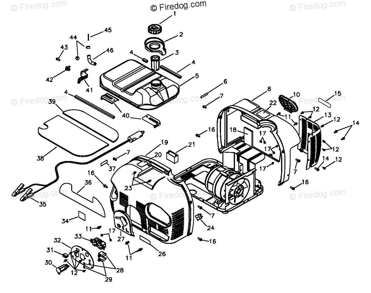 briggs and stratton 1150 series parts diagram