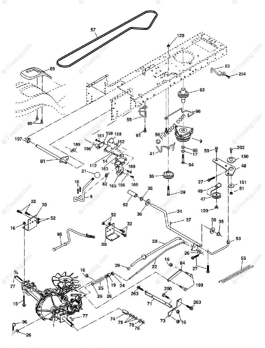 husqvarna push mower parts diagram