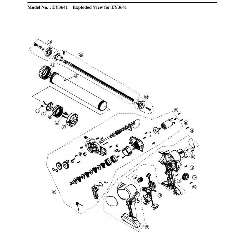 panasonic vacuum parts diagram