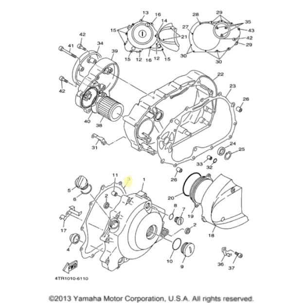 yamaha v star parts diagram