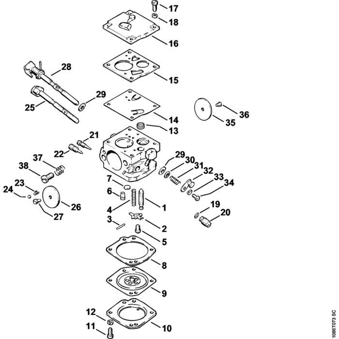 stihl 08 parts diagram