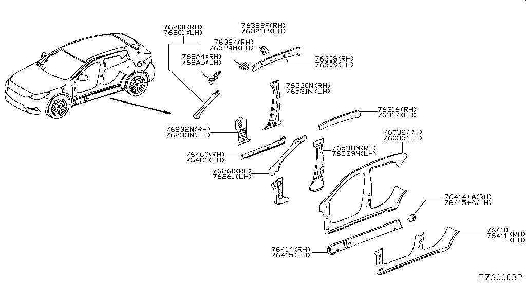 2018 nissan rogue parts diagram