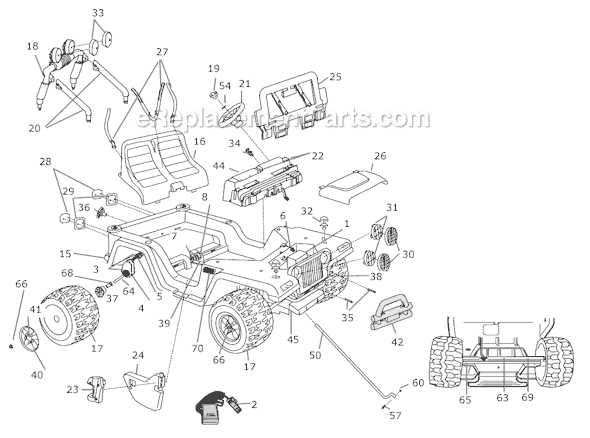 power wheels parts diagram