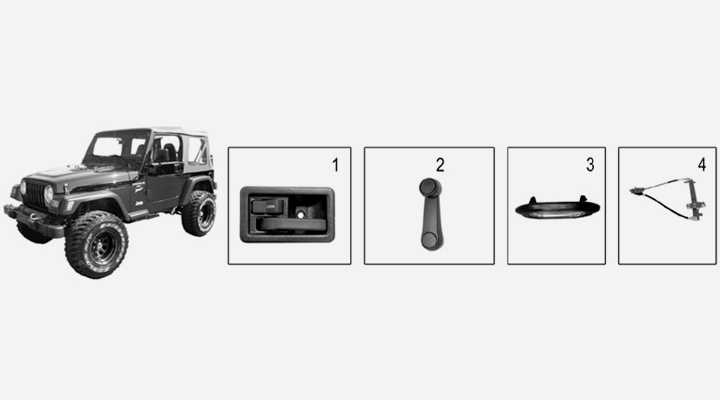 jeep hardtop parts diagram