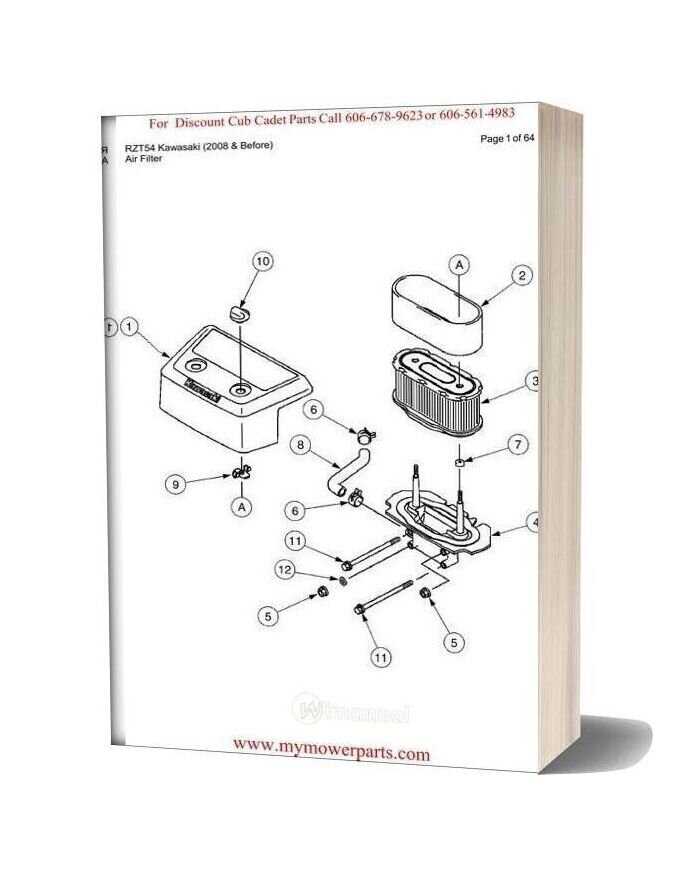 cub cadet rzt54 parts diagram