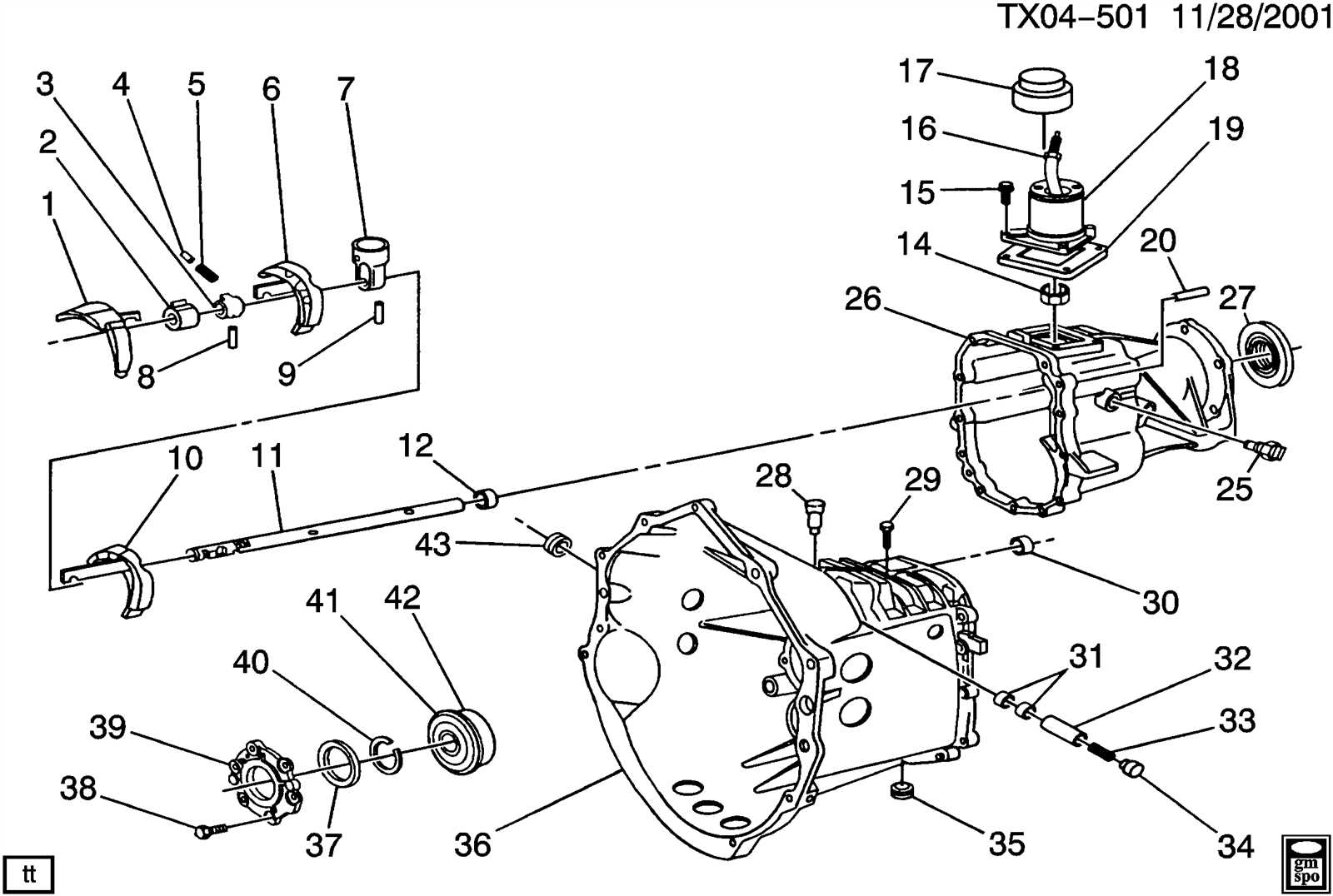 2001 gmc sierra parts diagram