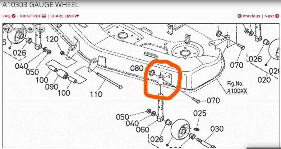 kubota zd326 deck parts diagram