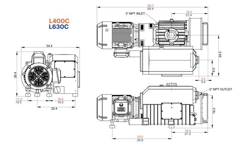 busch vacuum pump parts diagram