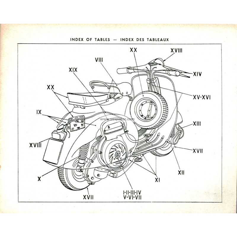 vespa parts diagram