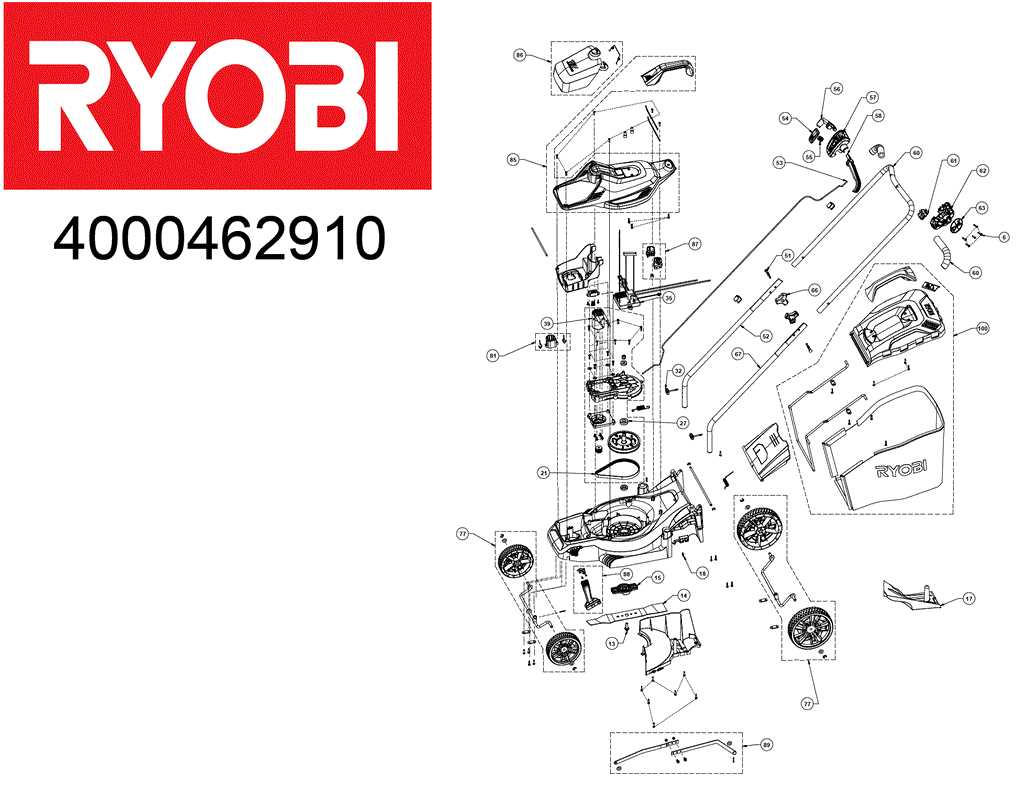 ryobi multi tool parts diagram