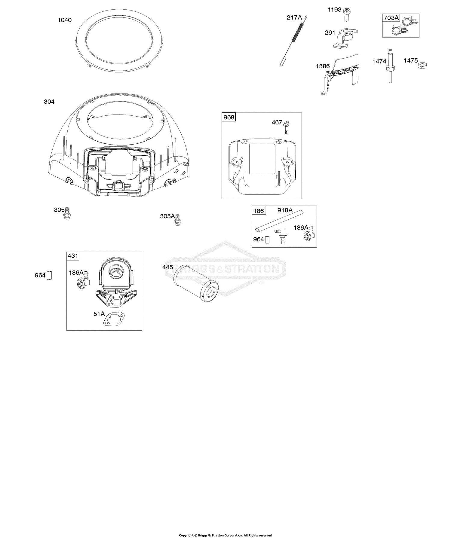 briggs and stratton 15.5 hp engine parts diagram