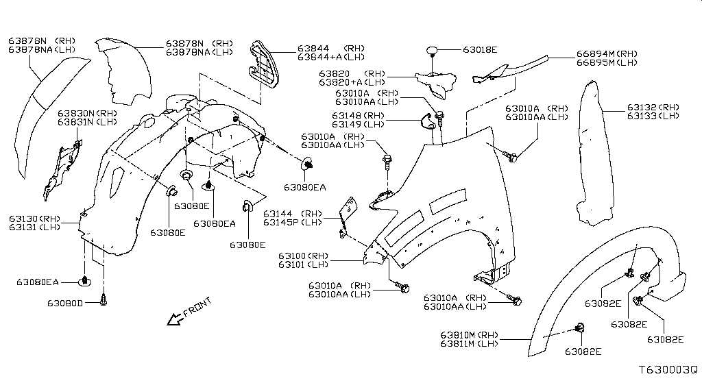 2018 nissan rogue parts diagram