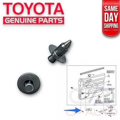 toyota tacoma door parts diagram