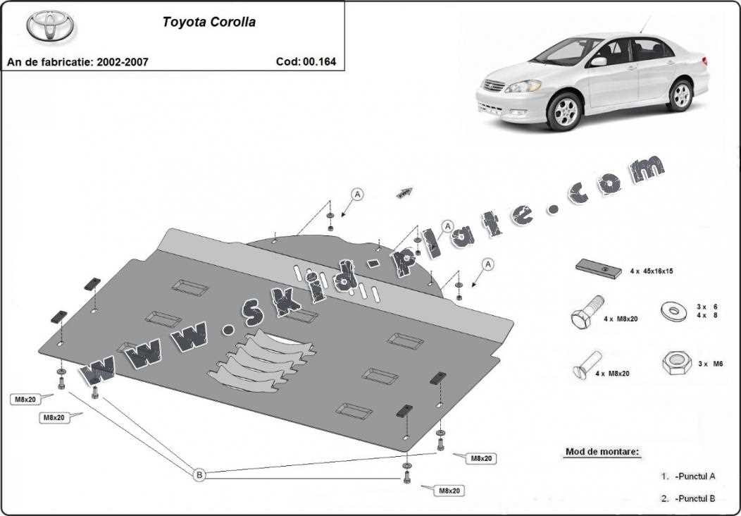 2005 toyota corolla body parts diagram