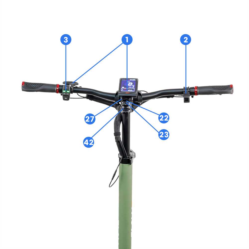 cruiser bike parts diagram