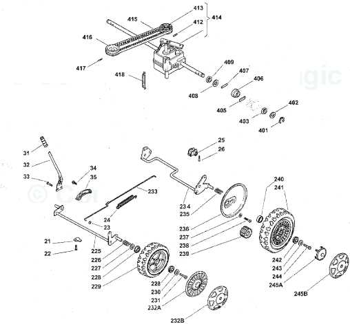 honda self propelled lawn mower parts diagram