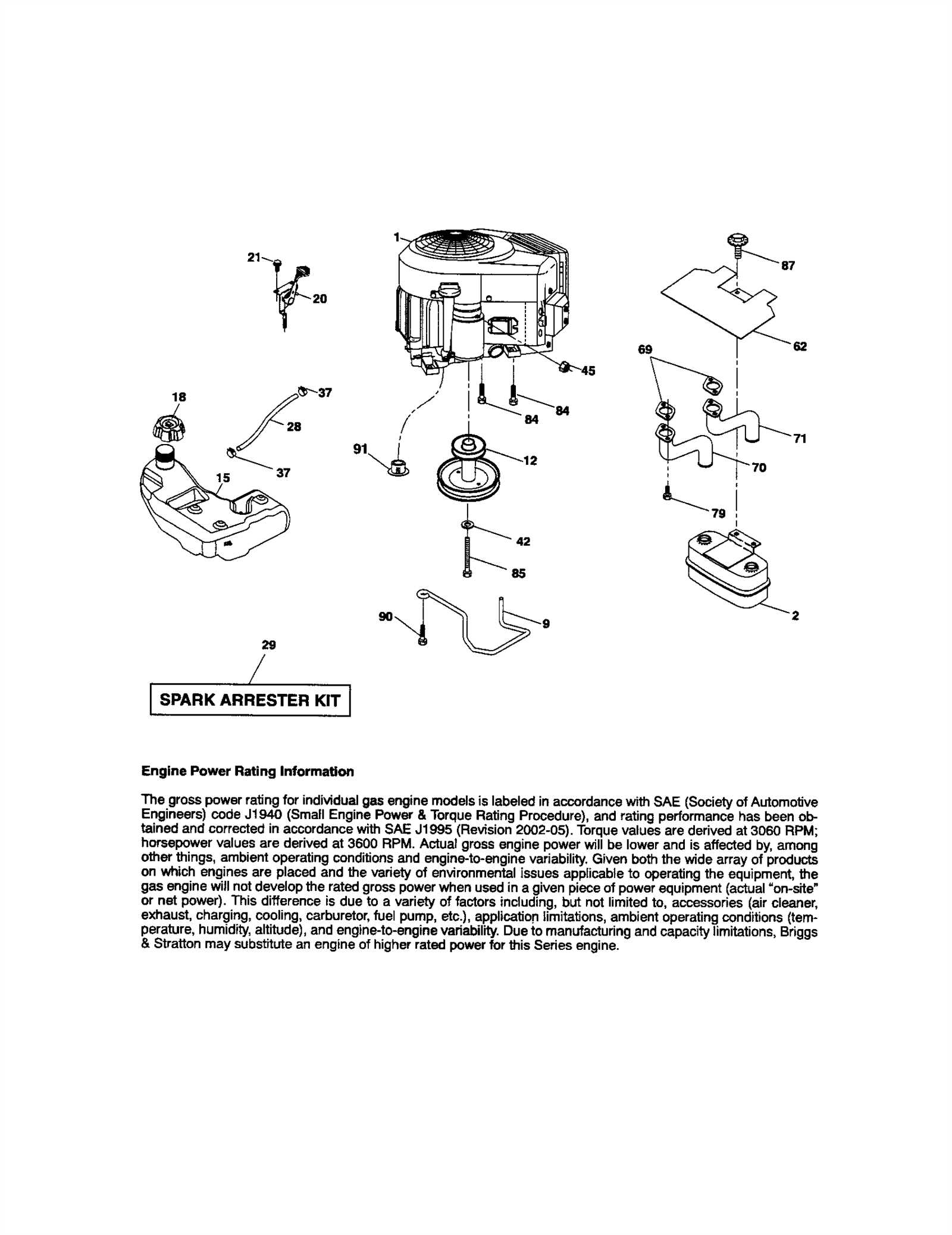 craftsman lt4000 parts diagram