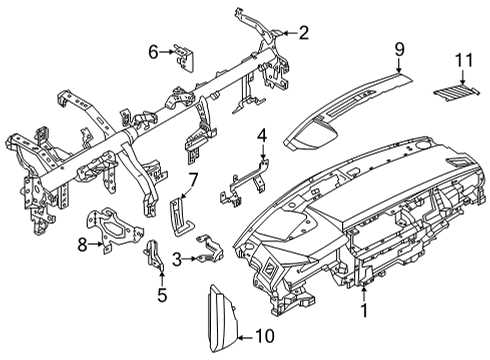 2021 nissan rogue parts diagram