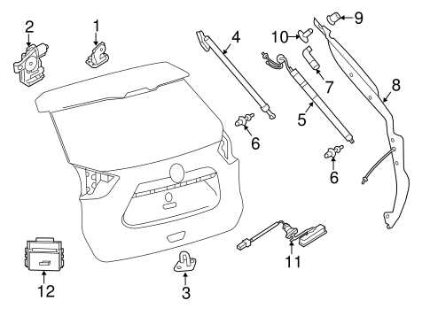 2016 nissan rogue parts diagram