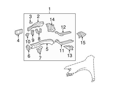 toyota camry parts diagram