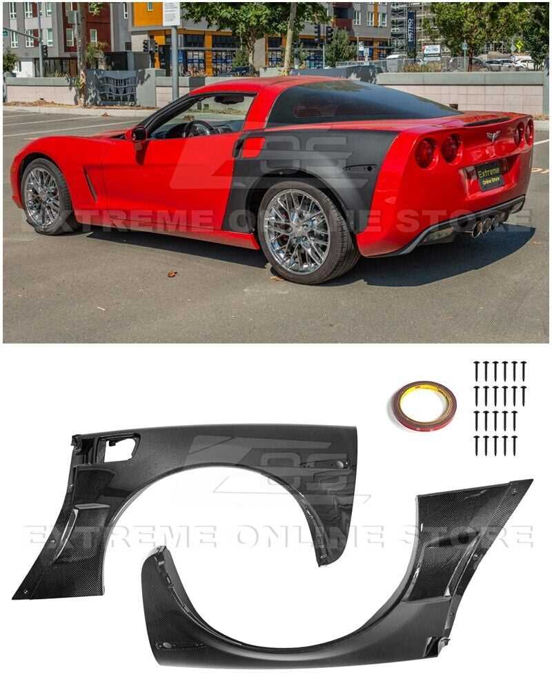 corvette c6 body parts diagram