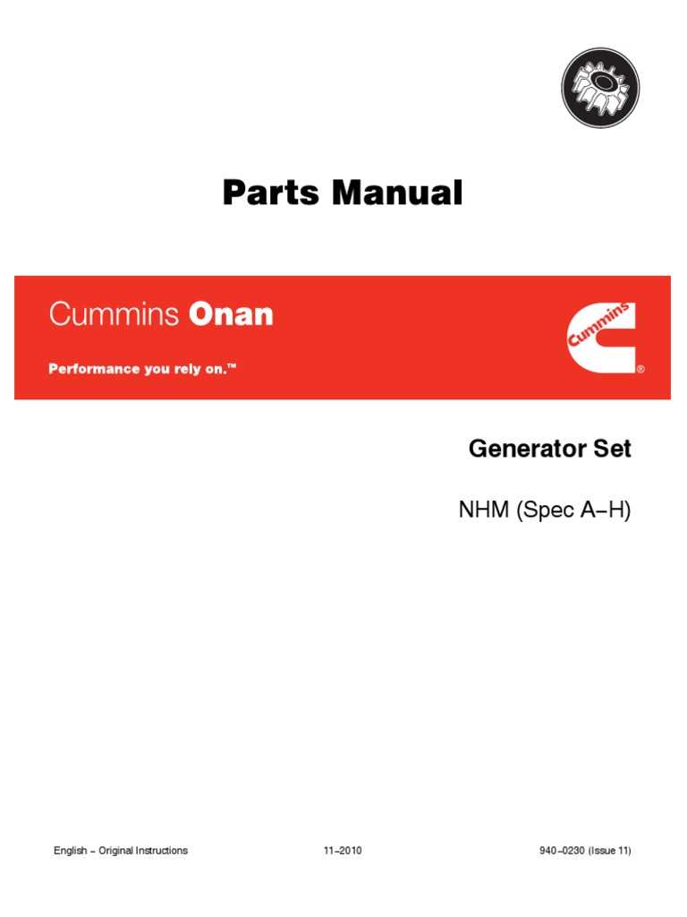 onan 5000 generator parts diagrams