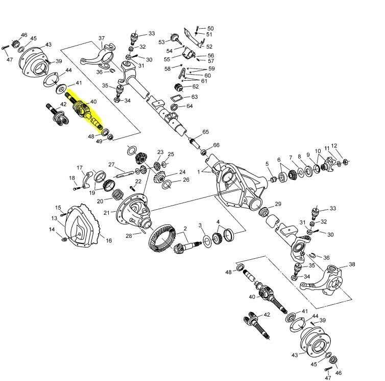 dana 80 parts diagram