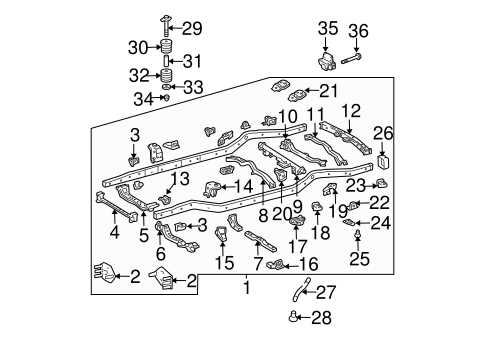 2004 toyota 4runner parts diagram