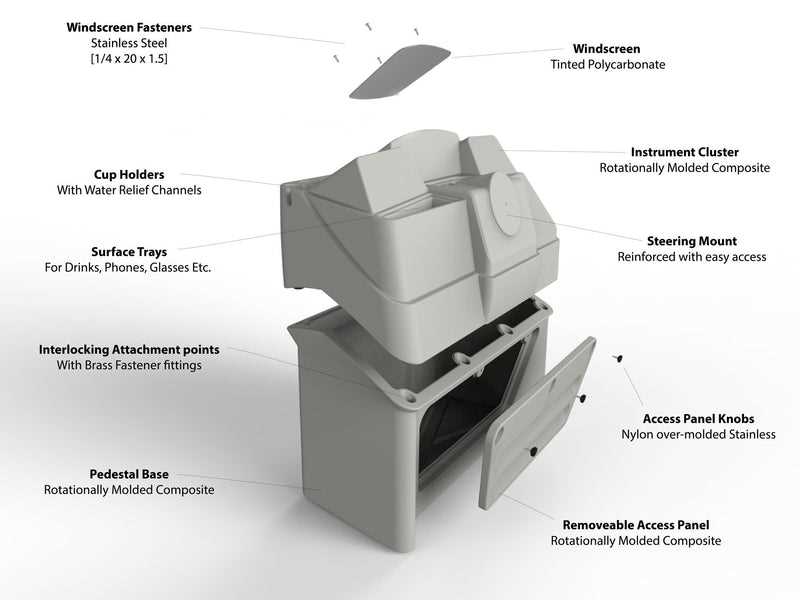 pontoon boat parts diagram