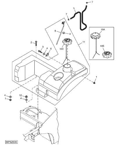 john deere 717a parts diagram