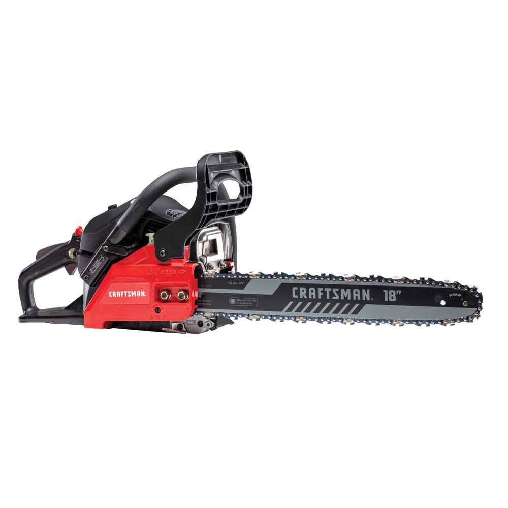 craftsman 18 inch chainsaw parts diagram