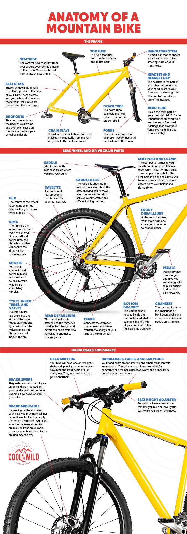 bike brake parts diagram