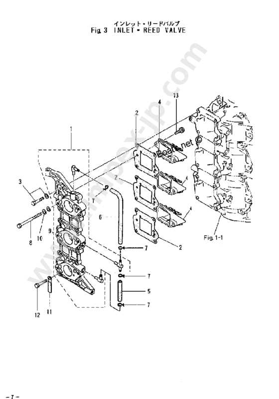 boat engine parts diagram