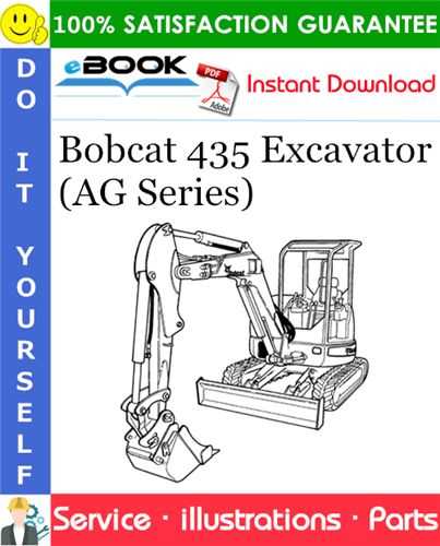 bobcat excavator parts diagram