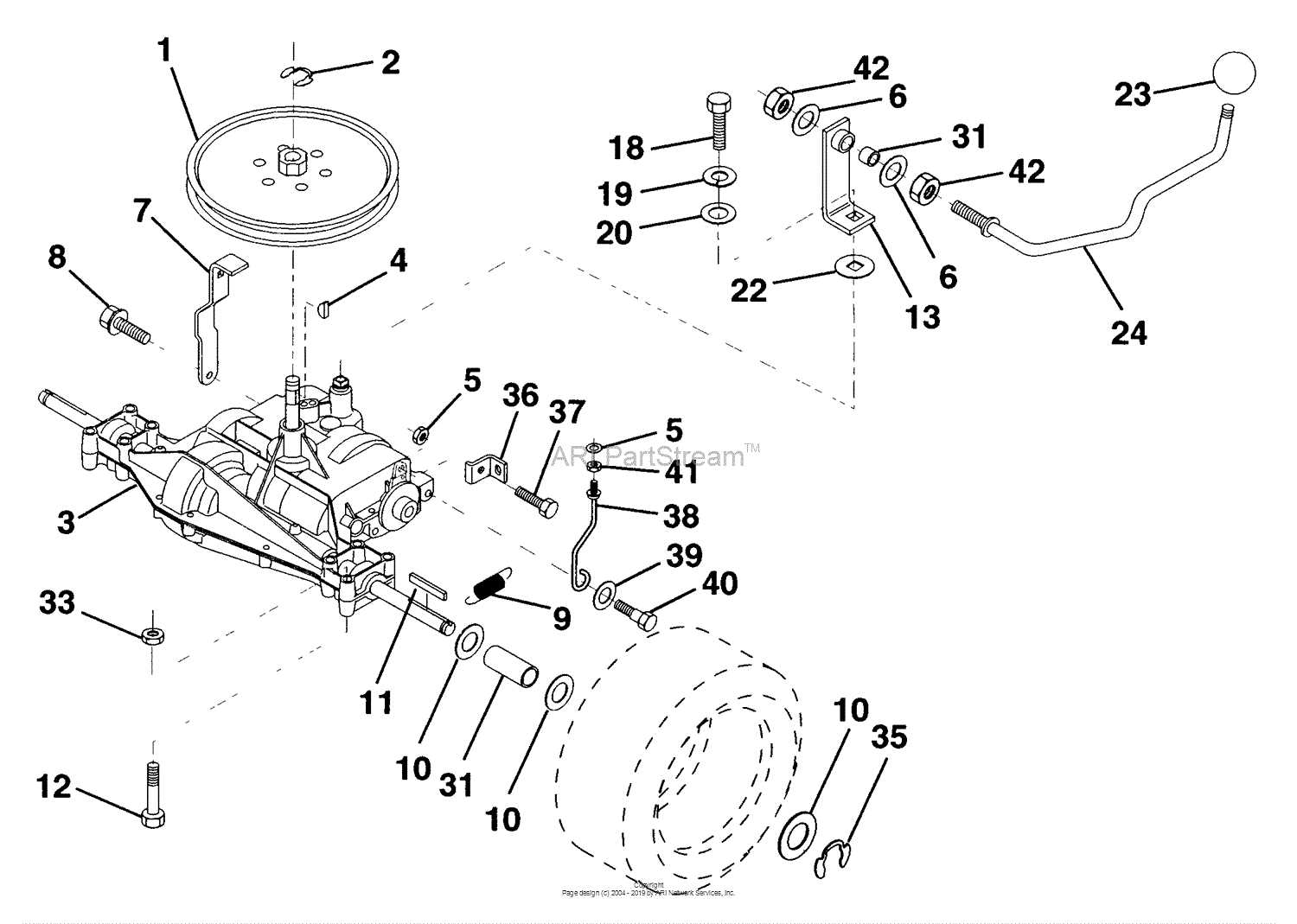 craftsman ltx1000 parts diagram