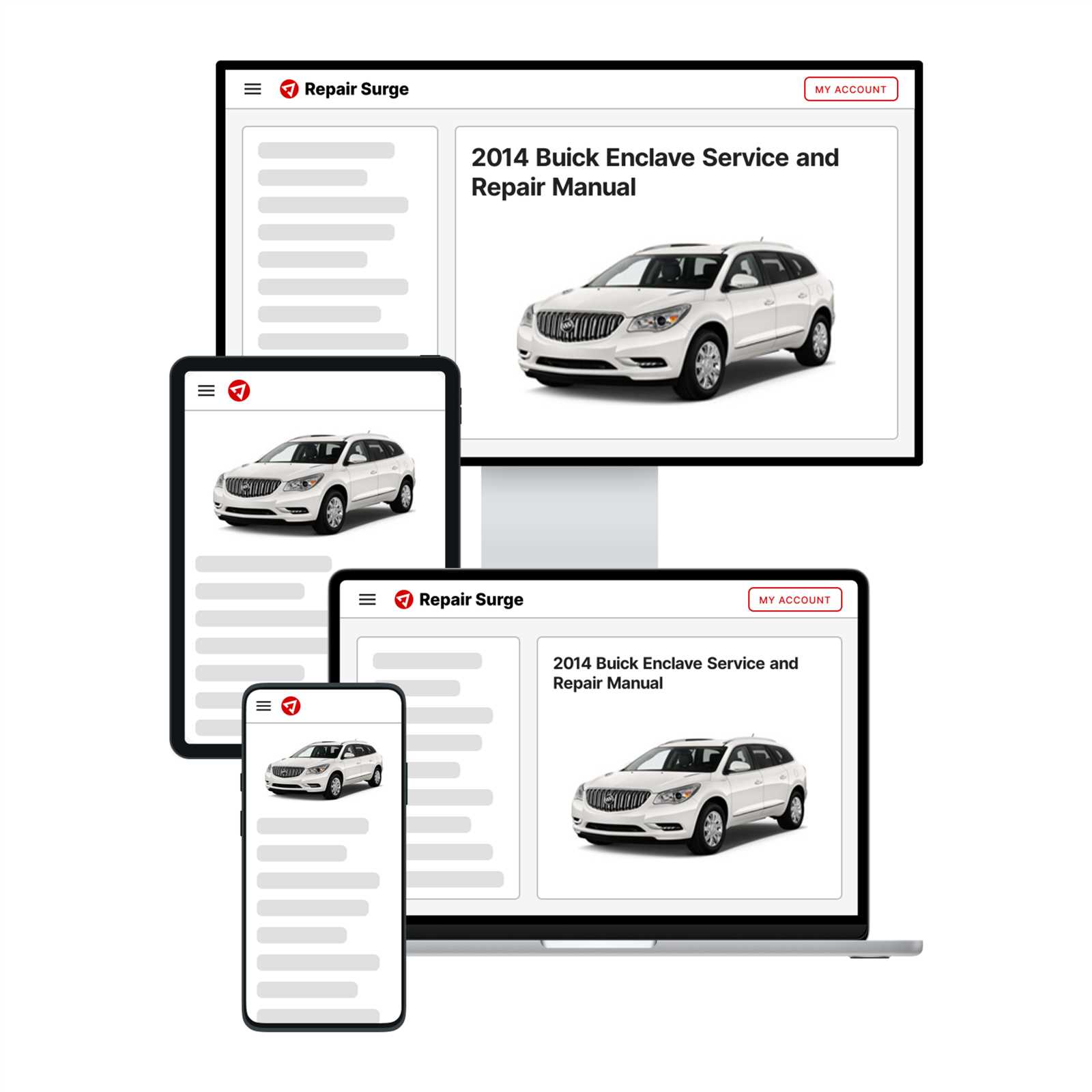 buick enclave parts diagram