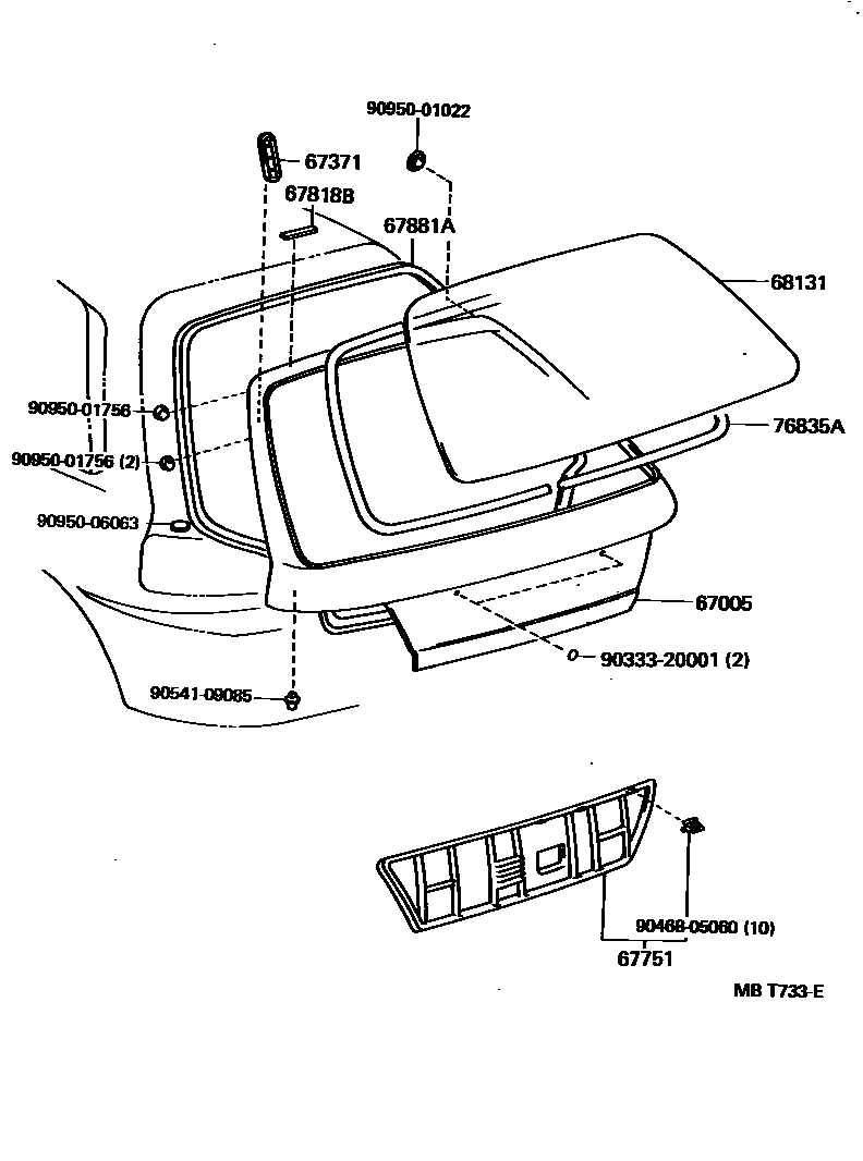 2012 toyota 4runner parts diagram