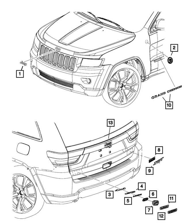 2015 jeep cherokee parts diagram