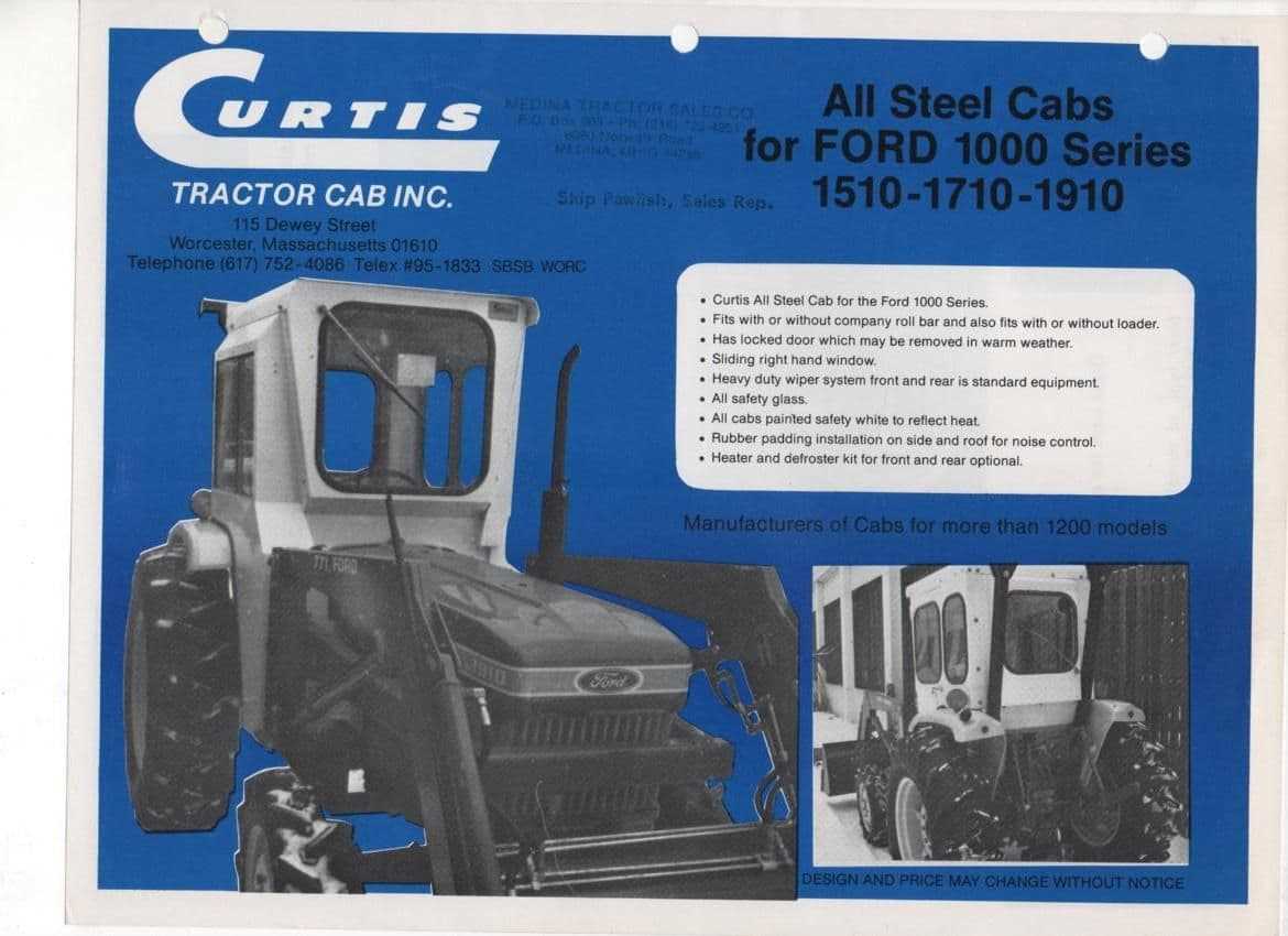 ford 1500 tractor parts diagram