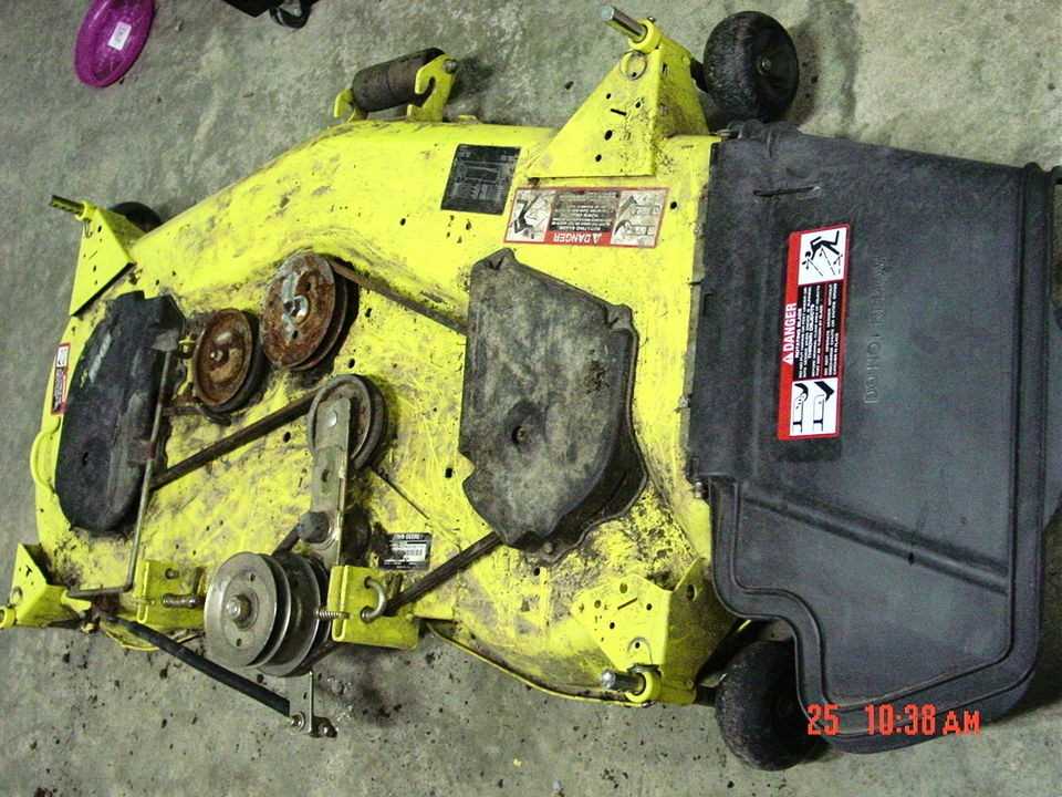 john deere x500 54 mower deck parts diagram