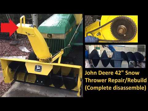 john deere model 49 snowblower parts diagram