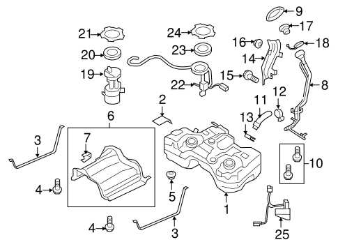 2009 nissan rogue parts diagram