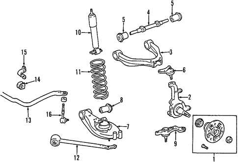 1995 toyota tacoma parts diagram