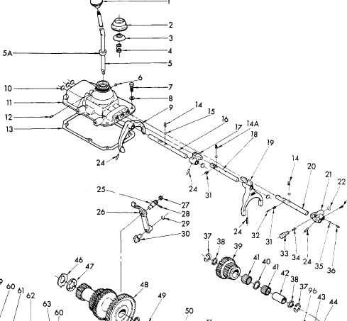 t18 transmission parts diagram